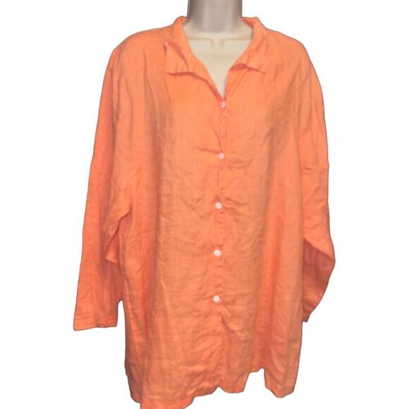 ARLEEN BOWMAN 100% Linen - Picture 1 of 3